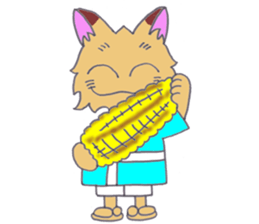 Punk cat 3 sticker #11372406