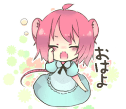 Of the country of mouse Alice sticker #11372624