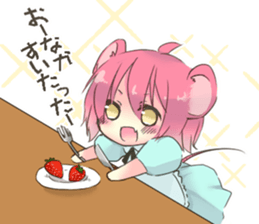 Of the country of mouse Alice sticker #11372625