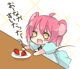 Of the country of mouse Alice sticker #11372625