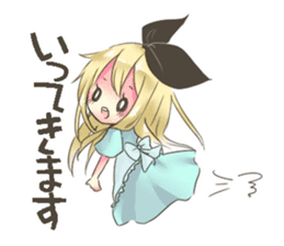 Of the country of mouse Alice sticker #11372627