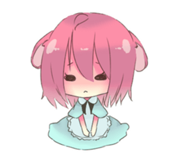 Of the country of mouse Alice sticker #11372629