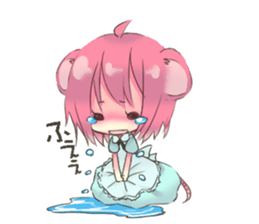 Of the country of mouse Alice sticker #11372630