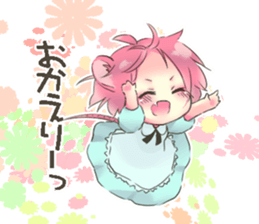 Of the country of mouse Alice sticker #11372632