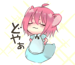 Of the country of mouse Alice sticker #11372636