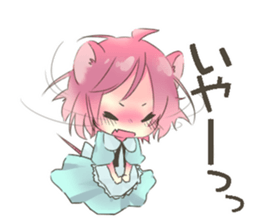 Of the country of mouse Alice sticker #11372639