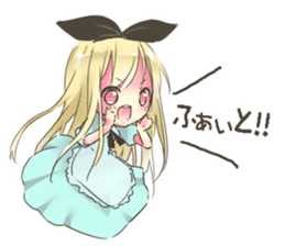 Of the country of mouse Alice sticker #11372640