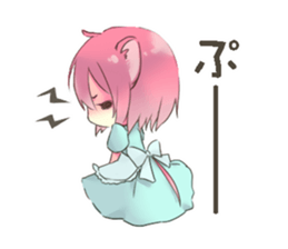 Of the country of mouse Alice sticker #11372642