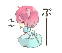 Of the country of mouse Alice sticker #11372642