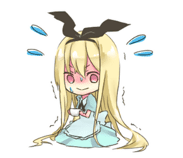 Of the country of mouse Alice sticker #11372644