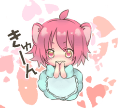 Of the country of mouse Alice sticker #11372651