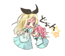 Of the country of mouse Alice sticker #11372654