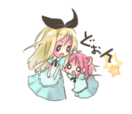 Of the country of mouse Alice sticker #11372654