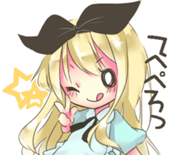 Of the country of mouse Alice sticker #11372656