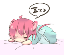 Of the country of mouse Alice sticker #11372662