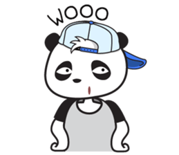 Panda Guyon the Funky Panda sticker #11372948