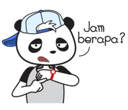 Panda Guyon the Funky Panda sticker #11372950