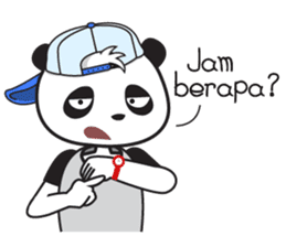 Panda Guyon the Funky Panda sticker #11372950