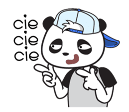 Panda Guyon the Funky Panda sticker #11372951