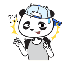 Panda Guyon the Funky Panda sticker #11372954
