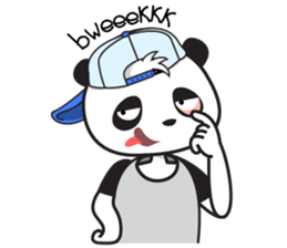 Panda Guyon the Funky Panda sticker #11372957
