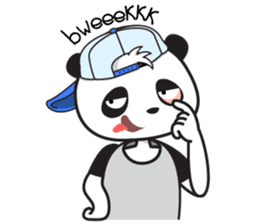 Panda Guyon the Funky Panda sticker #11372957