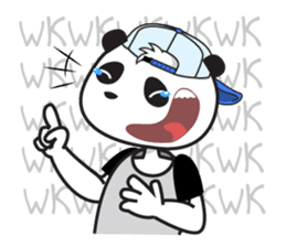 Panda Guyon the Funky Panda sticker #11372958