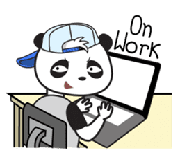 Panda Guyon the Funky Panda sticker #11372962