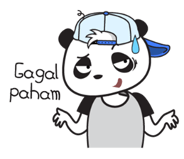 Panda Guyon the Funky Panda sticker #11372964