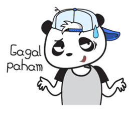 Panda Guyon the Funky Panda sticker #11372964
