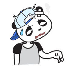 Panda Guyon the Funky Panda sticker #11372968