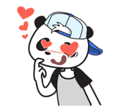 Panda Guyon the Funky Panda sticker #11372976