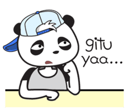 Panda Guyon the Funky Panda sticker #11372977