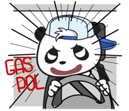 Panda Guyon the Funky Panda sticker #11372978