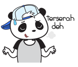 Panda Guyon the Funky Panda sticker #11372982