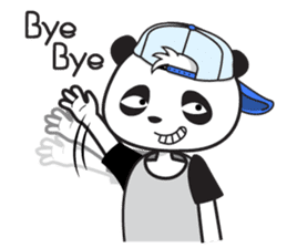 Panda Guyon the Funky Panda sticker #11372983