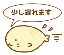 Melonpan seals3 sticker #11373716