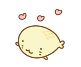 Melonpan seals3 sticker #11373741