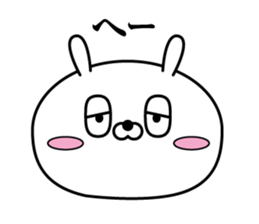 Reply rabbit(Provisional)2 sticker #11374783