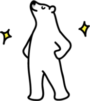 Sea creature Polar Bear Sticker 2 sticker #11374871