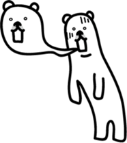 Sea creature Polar Bear Sticker 2 sticker #11374879