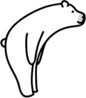 Sea creature Polar Bear Sticker 2 sticker #11374882