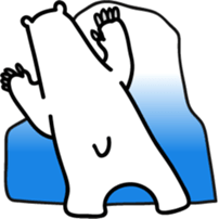 Sea creature Polar Bear Sticker 2 sticker #11374888