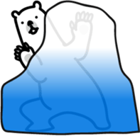 Sea creature Polar Bear Sticker 2 sticker #11374889