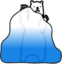 Sea creature Polar Bear Sticker 2 sticker #11374890
