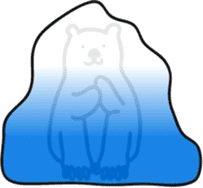 Sea creature Polar Bear Sticker 2 sticker #11374891