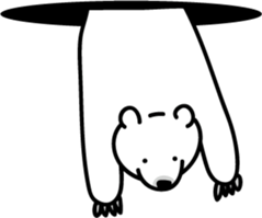 Sea creature Polar Bear Sticker 2 sticker #11374892