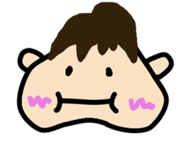 tomun cheeks sticker #11375264