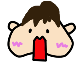 tomun cheeks sticker #11375266
