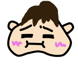 tomun cheeks sticker #11375271